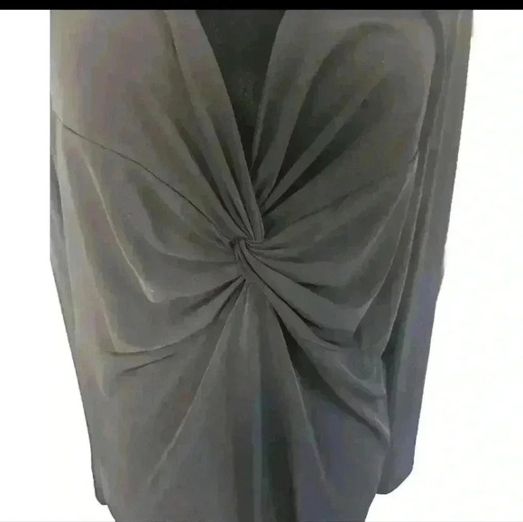 Torrid Womens Black Twist Front Long Sleeve Bodysuit 3 - Picture 4 of 14